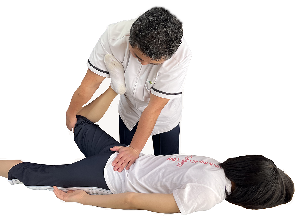 【茨城県常陸太田市】常陸カイロプラクティック　足の施術の様子